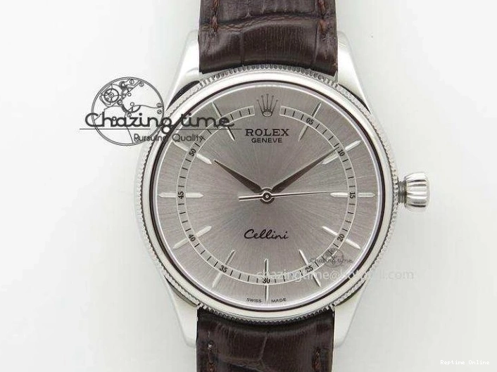 0213 DAYTONA 116509 SS OMF BEST EDITION GRAY BLACK DIAL ON SS BRACELET A7750 (SLIM MOVEMENT) Trendy 1805